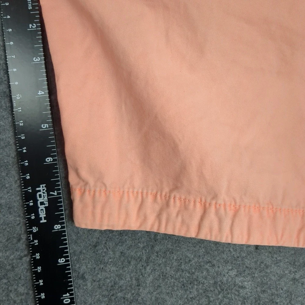 American‎ Eagle Outfitters Mens Shorts Peach Size 32 Cotton Flat Front Casual